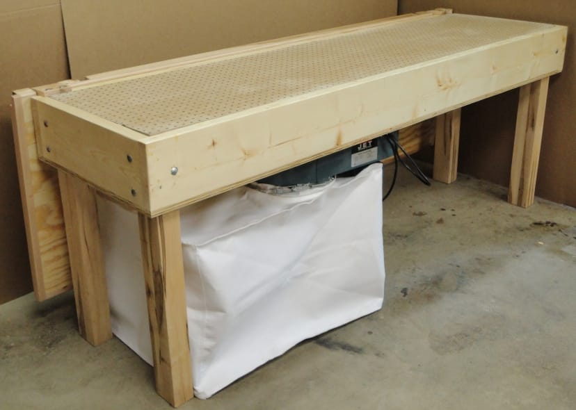 Test Picture -Downdraft sanding table - The Shop - Wood 